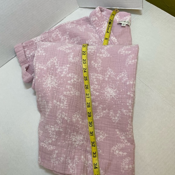 Day Dress by Waverly Pink violet with white flowers - Picture 9 of 9